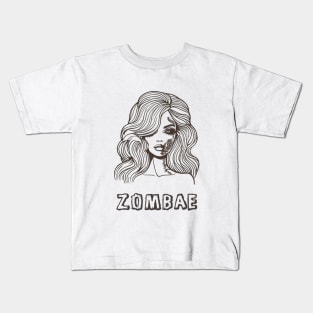 Zombae Halloween Kids T-Shirt